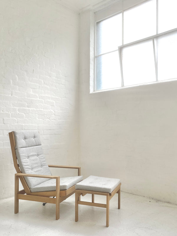 Madsen & Schubell 'MS-45' Chair & Footstool