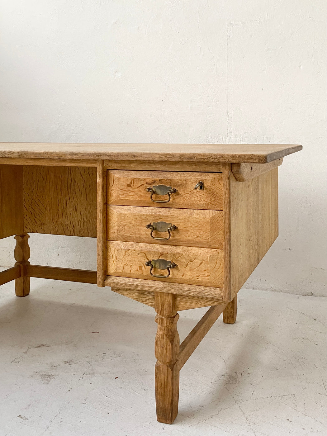 Henning Kjaernulf Solid Oak Desk