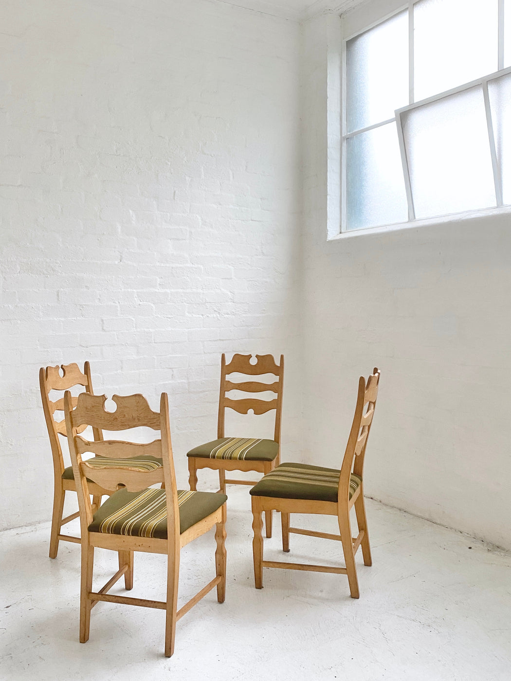 Set of 4 Henning Kjærnulf 'Kin' Chairs