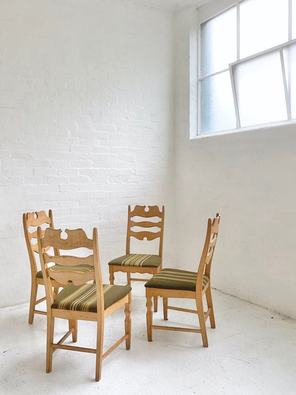 Set of 4 Henning Kjærnulf 'Kin' Chairs