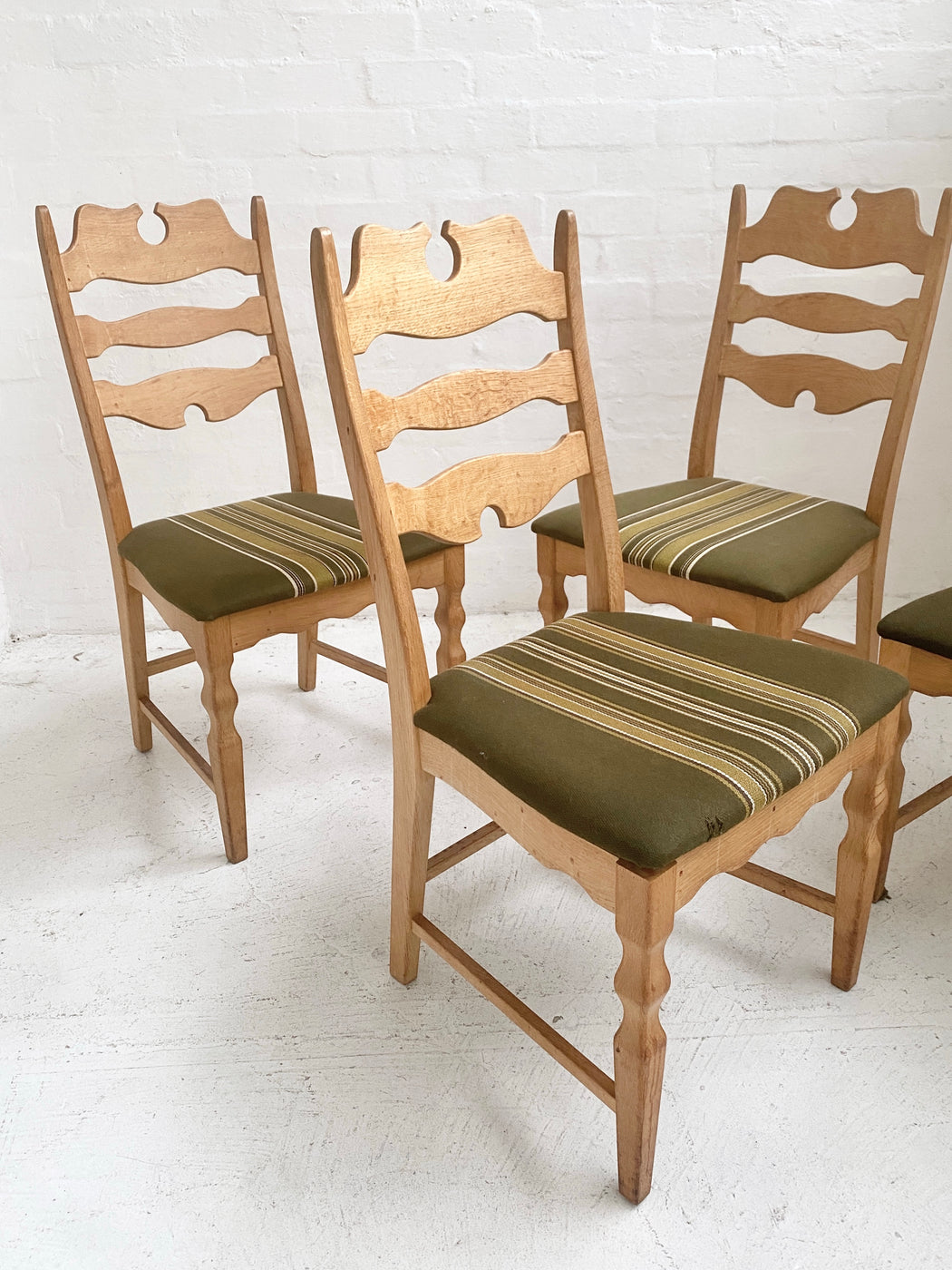 Set of 4 Henning Kjærnulf 'Kin' Chairs