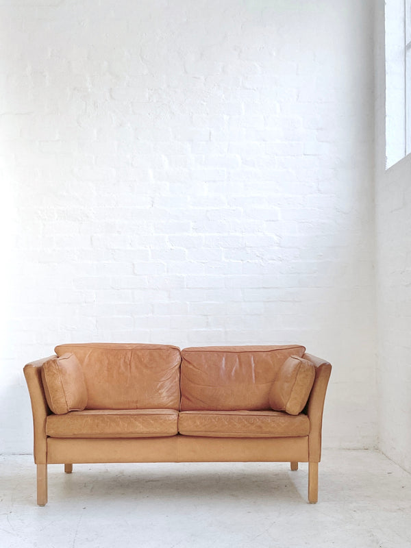 Mogens Hansen Leather Sofa
