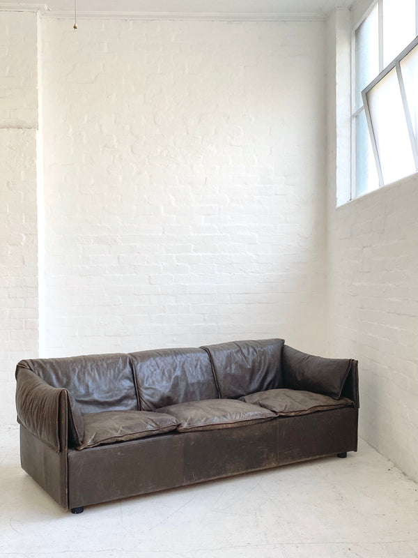 Niels Bendtsen 'Lotus' Leather Sofa