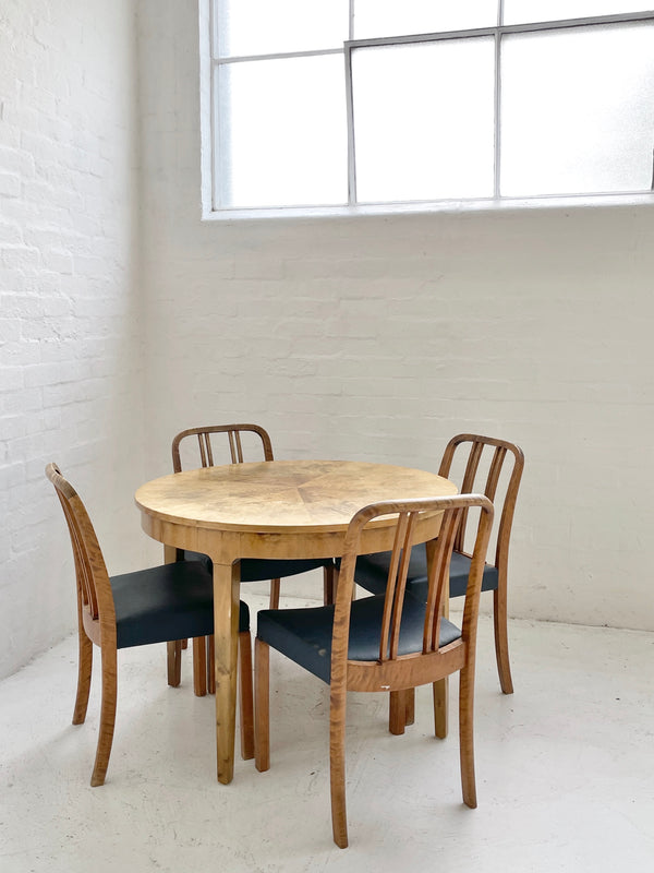 Danish 1940s Walnut Dining Setting