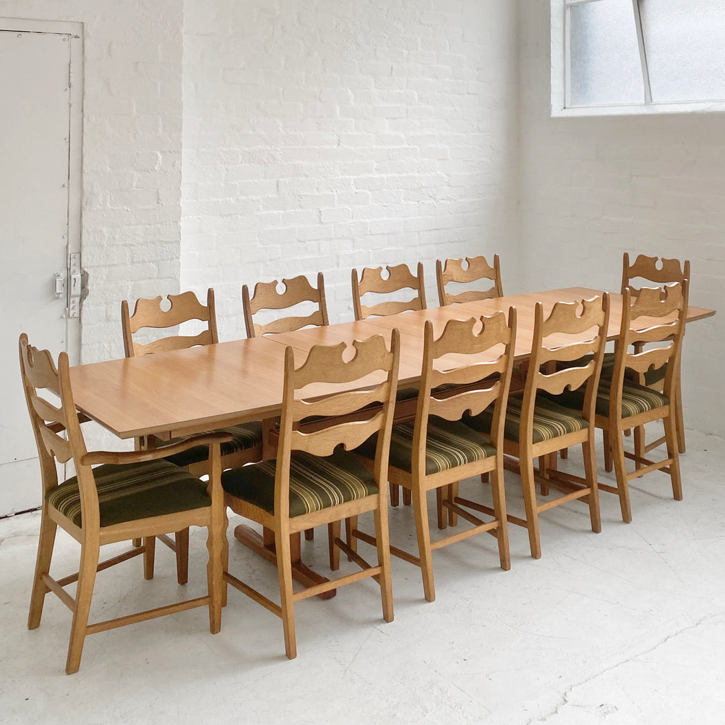 Danish 'Shaker' Extension Dining Table