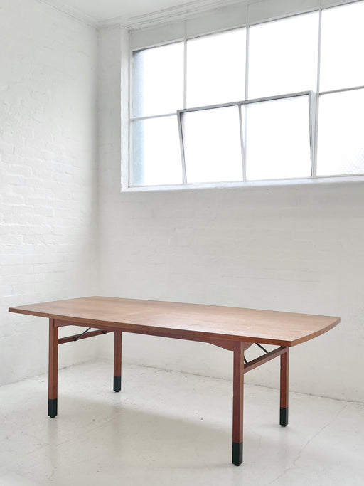 Large Teak Table by Nipu Møbler