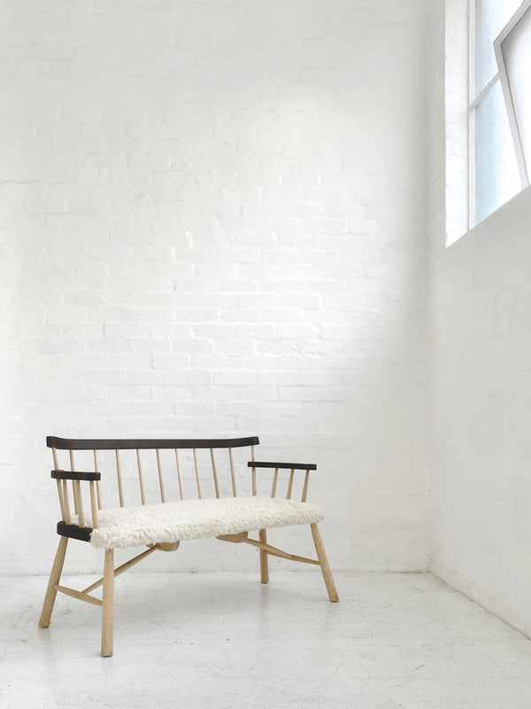 Swedish Spoke-back Settee