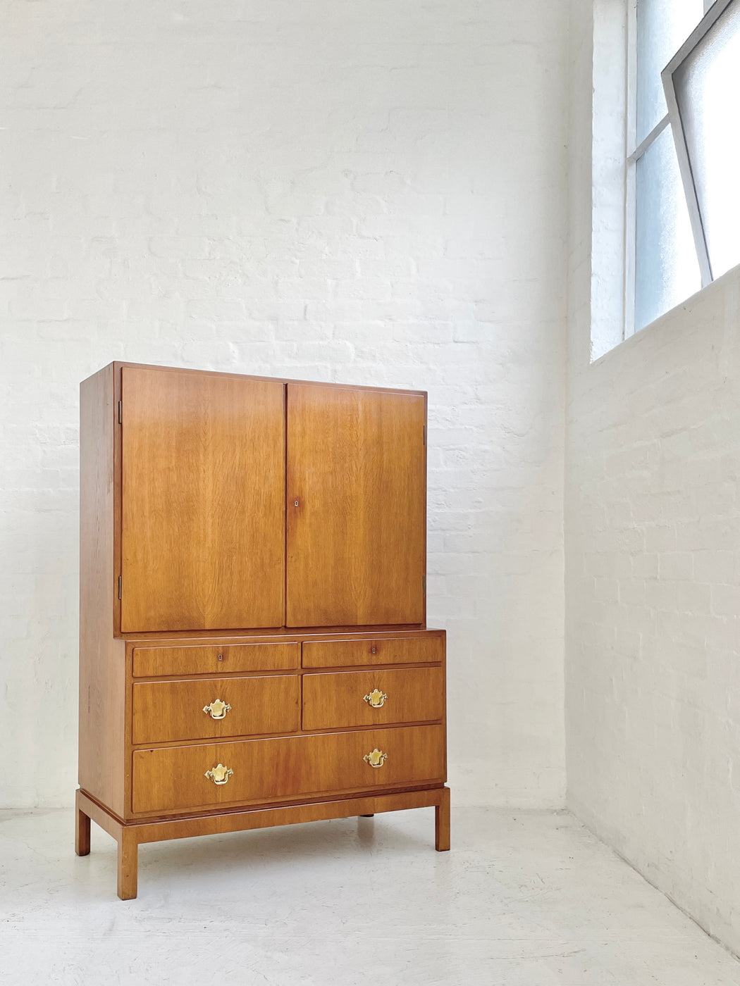 Danish Oak Sideboard Cabinet