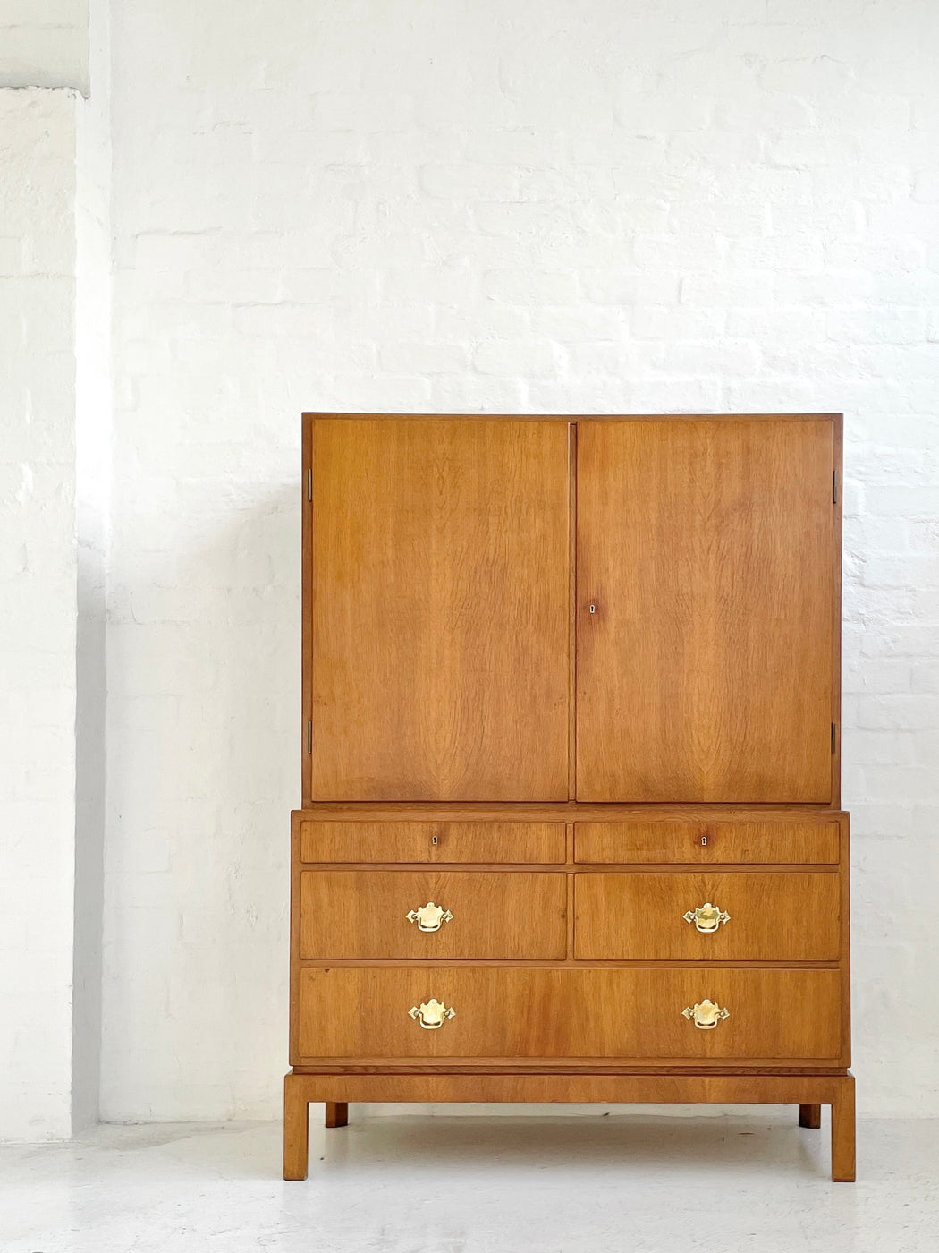 Danish Oak Sideboard Cabinet