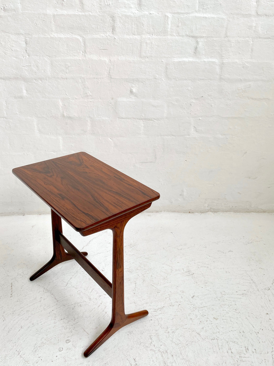Small Danish Rosewood Side Table