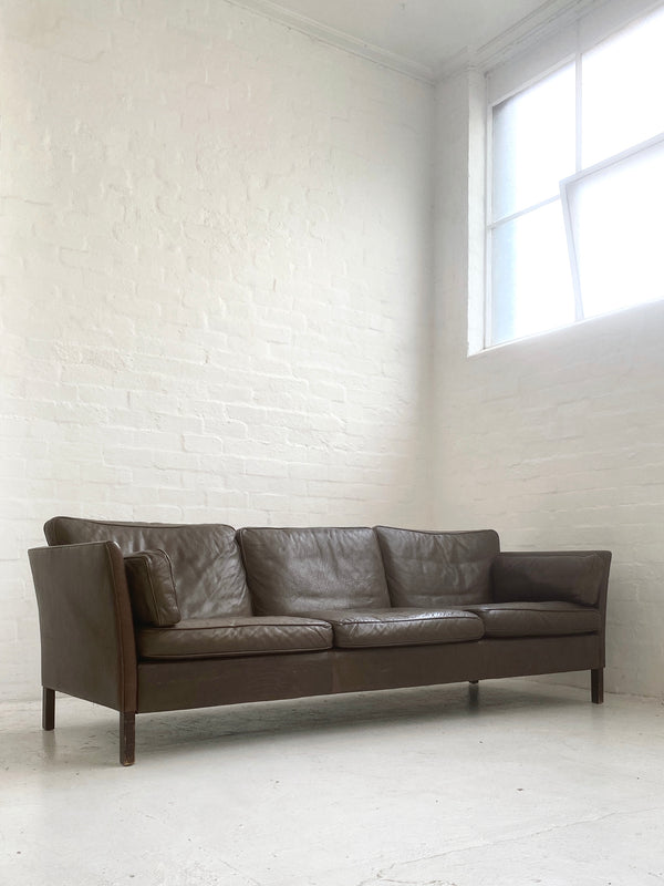 Danish Leather Sofa
