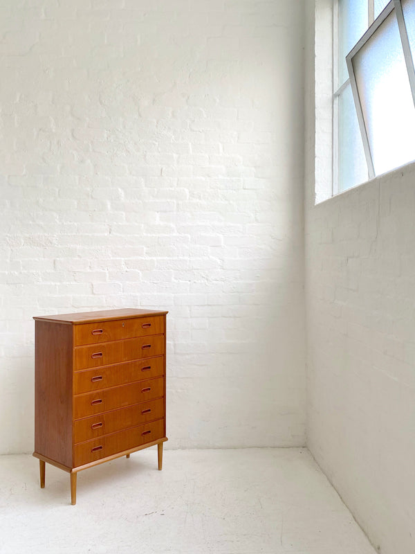 Danish Teak Chest of Drawers