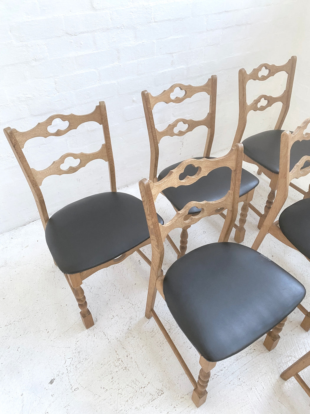 Set of Six Danish 'Folk' Chairs