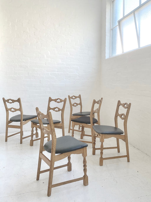 Set of Six Danish 'Folk' Chairs