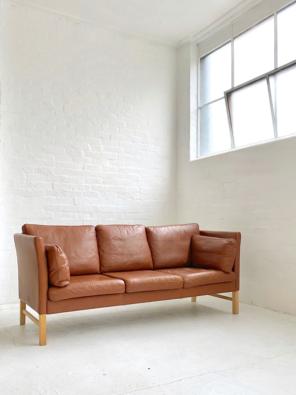 Danish Leather Sofa