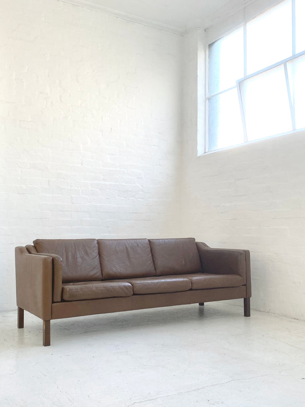 Danish Leather Sofa