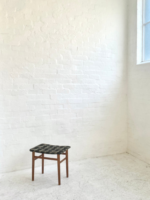 Danish Upholstered Stool