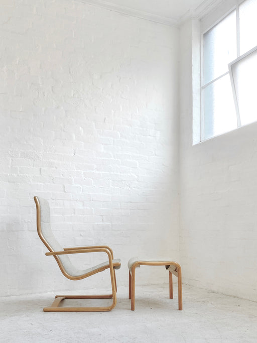 Yngve Ekström 'Lamello' Chair & Footstool