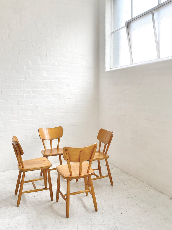 Swedish Spoke-back Dining Chairs