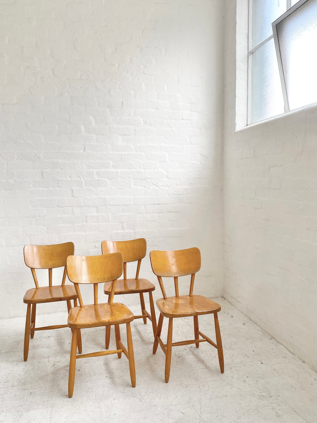 Swedish Spoke-back Dining Chairs