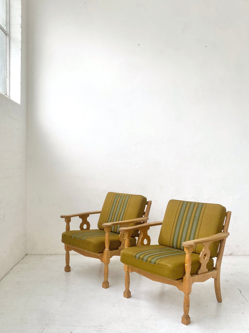 Pair of Danish 'Folk' Chairs