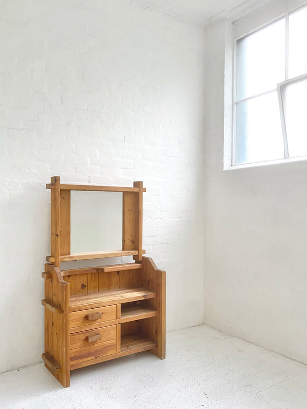 Danish Entry Dresser & Mirror
