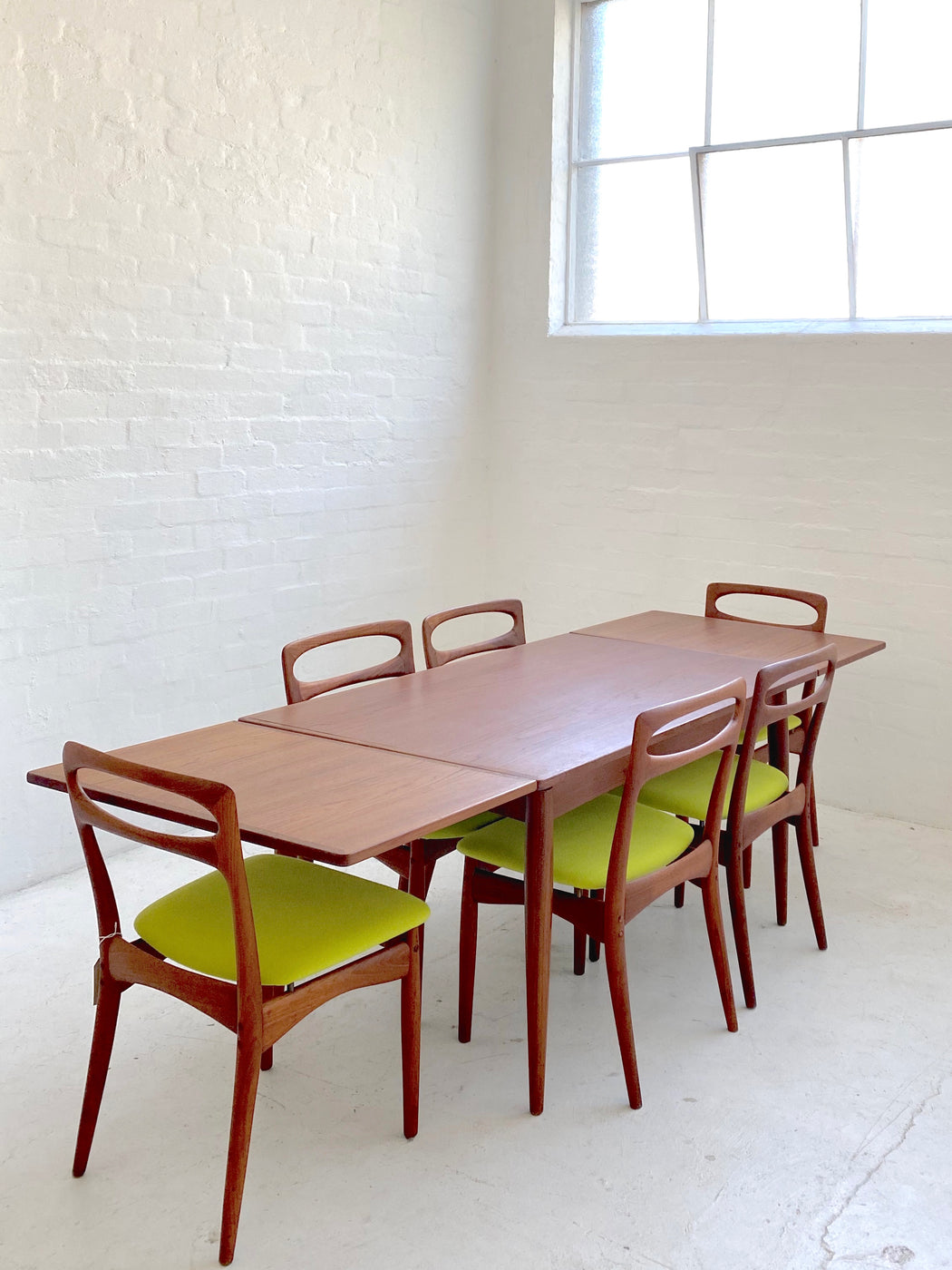 Danish Teak Extension Dining Table
