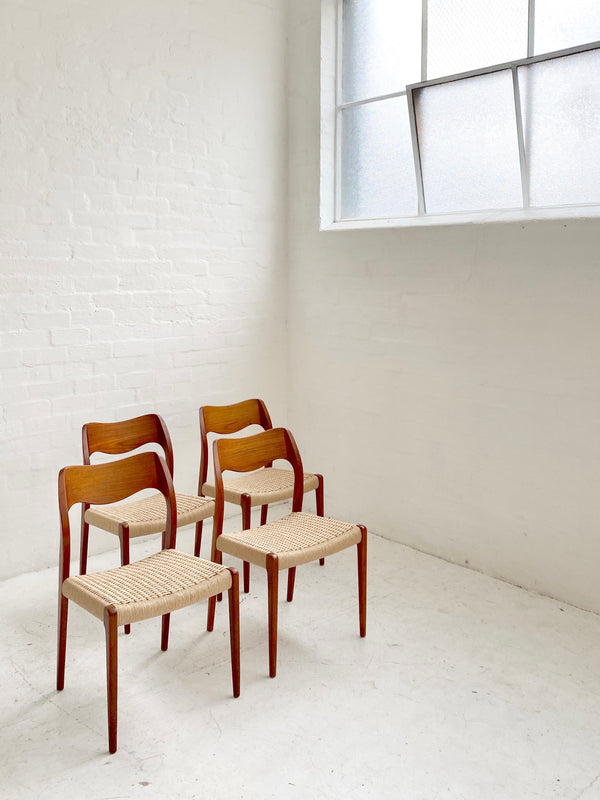 Niels Møller 'Model 71' Chairs