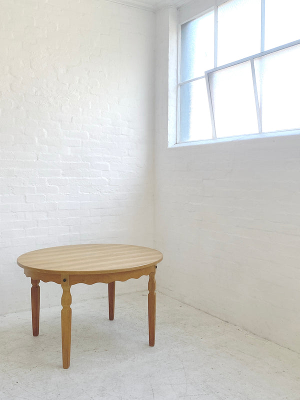 Henning Kjærnulf Oak Dining Table