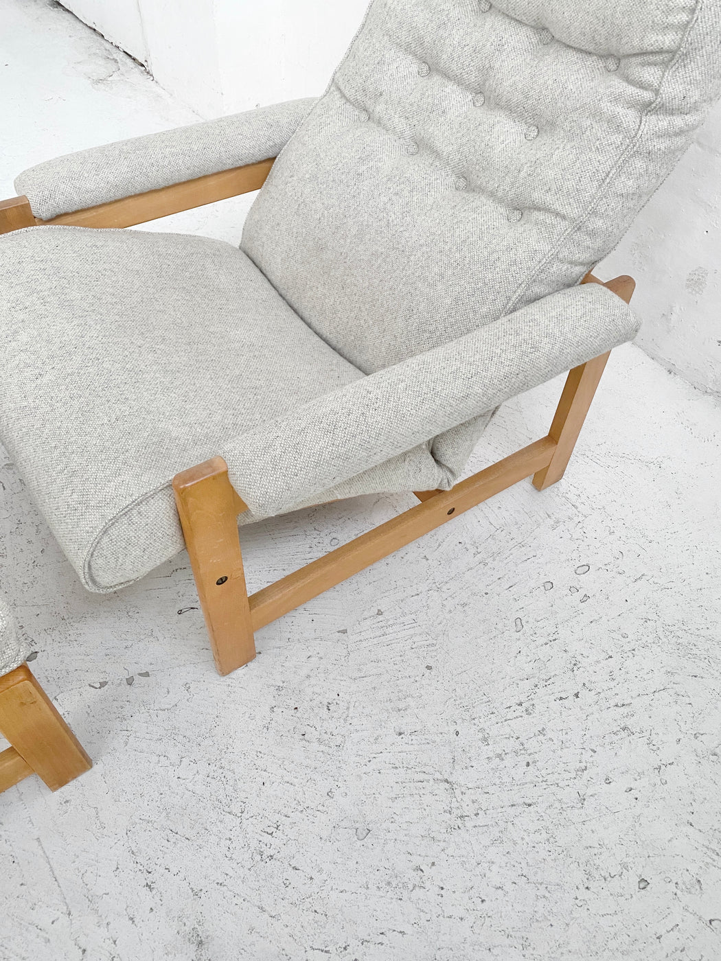 Danish Easy Chair & Footstool