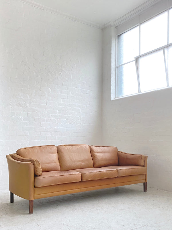 Mogens Hansen Leather Sofa
