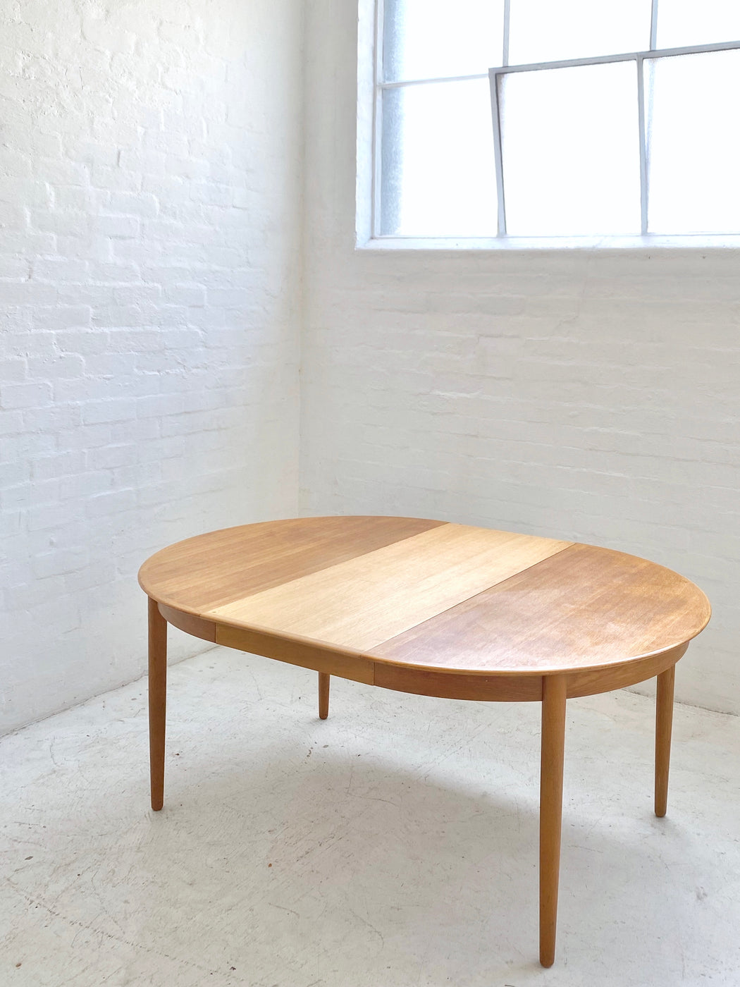 Danish Circular Oak Dining Table