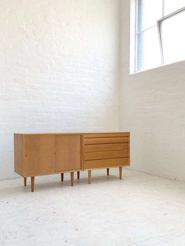 Kai Kristiansen Oak Cabinets