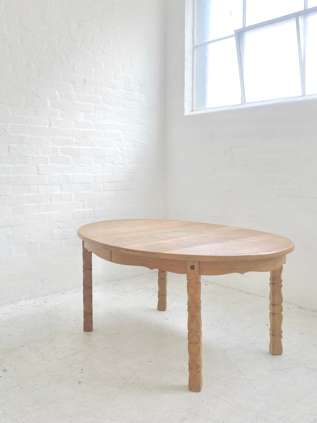 Danish Oak Dining Table