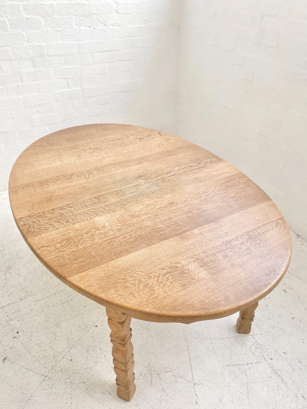 Danish Oak Dining Table