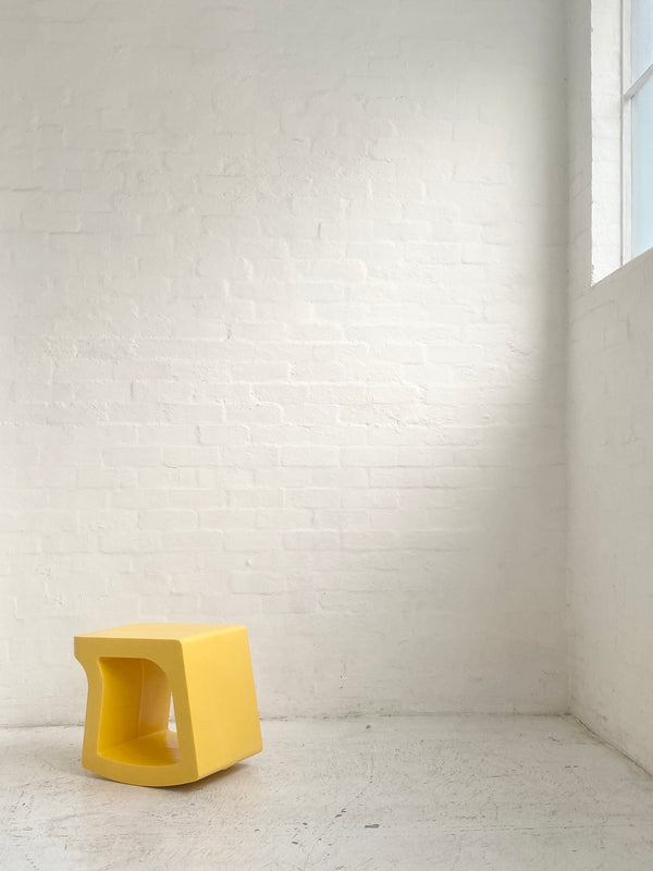 Justin Gologorsky ‘Tilt’ Stool - Yellow