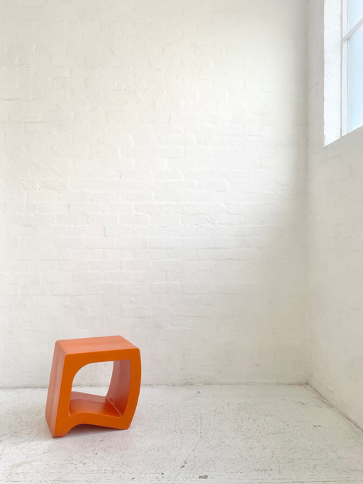 Justin Gologorsky ‘Tilt’ Stool - Orange