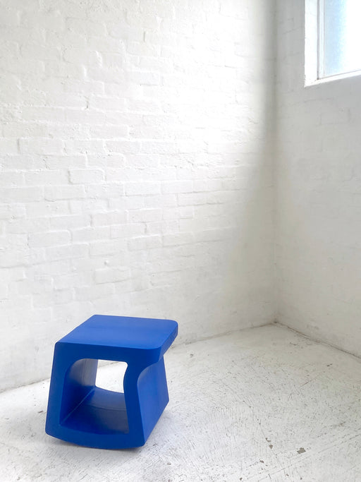 Justin Gologorsky ‘Tilt’ Stool - Blue