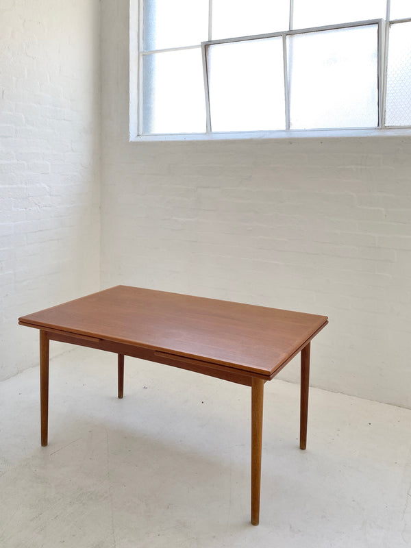 Danish Teak Extension Dining Table