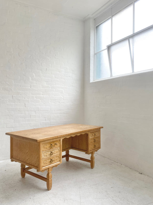 Henning Kjaernulf Solid Oak Desk