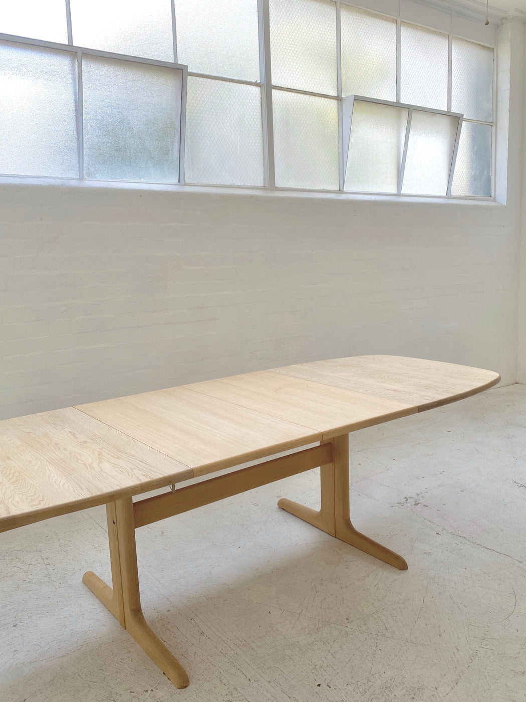 Skovby Oak Extension Dining Table