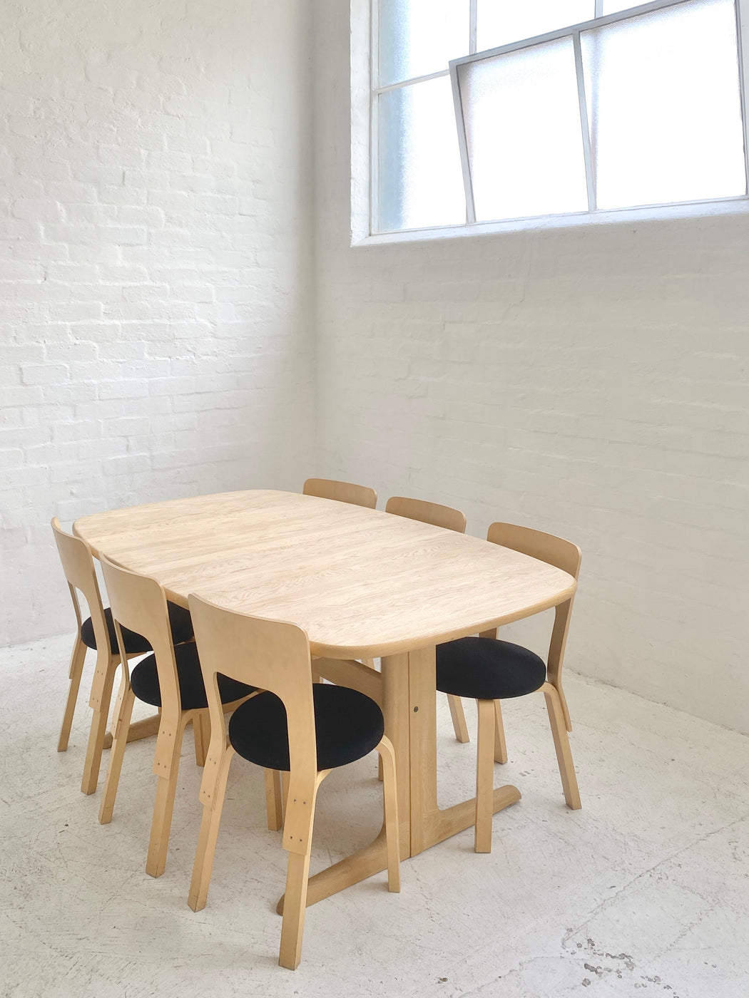 Skovby Oak Extension Dining Table