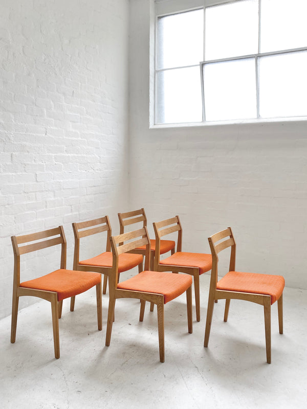 Danish Oak Dining Chairs