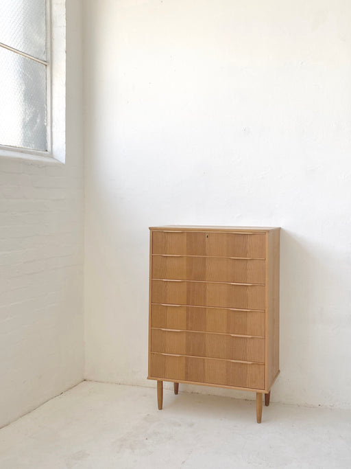 Large Danish Oak Chest of Drawers