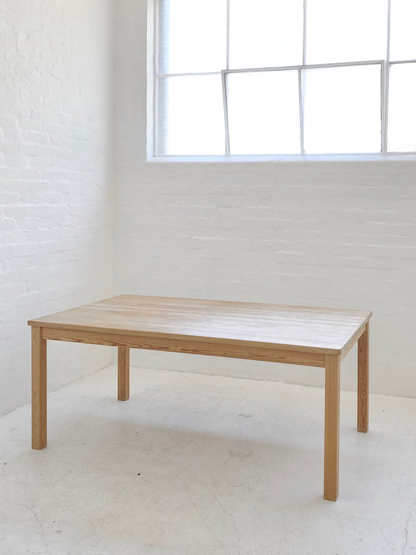 Danish 1970s Douglas Fir Dining Table