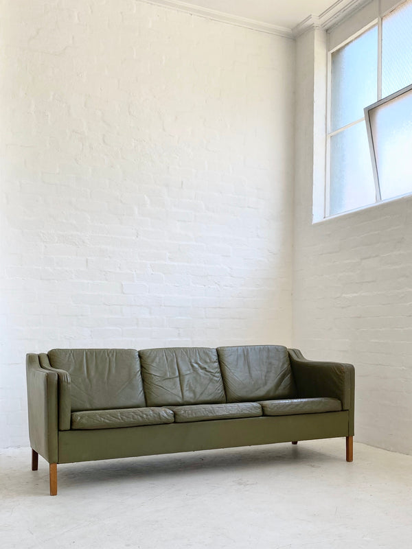 Danish Leather Sofa
