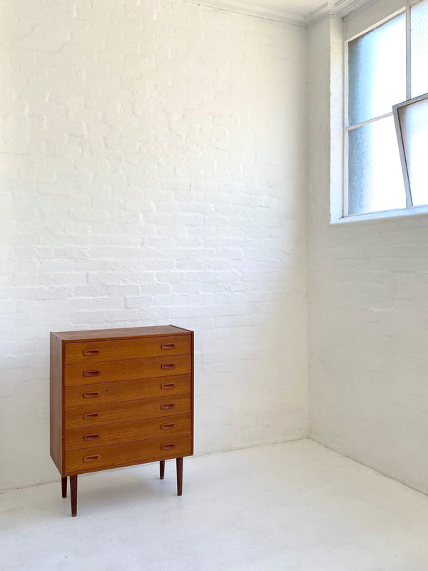 Danish Teak Chest of Drawers