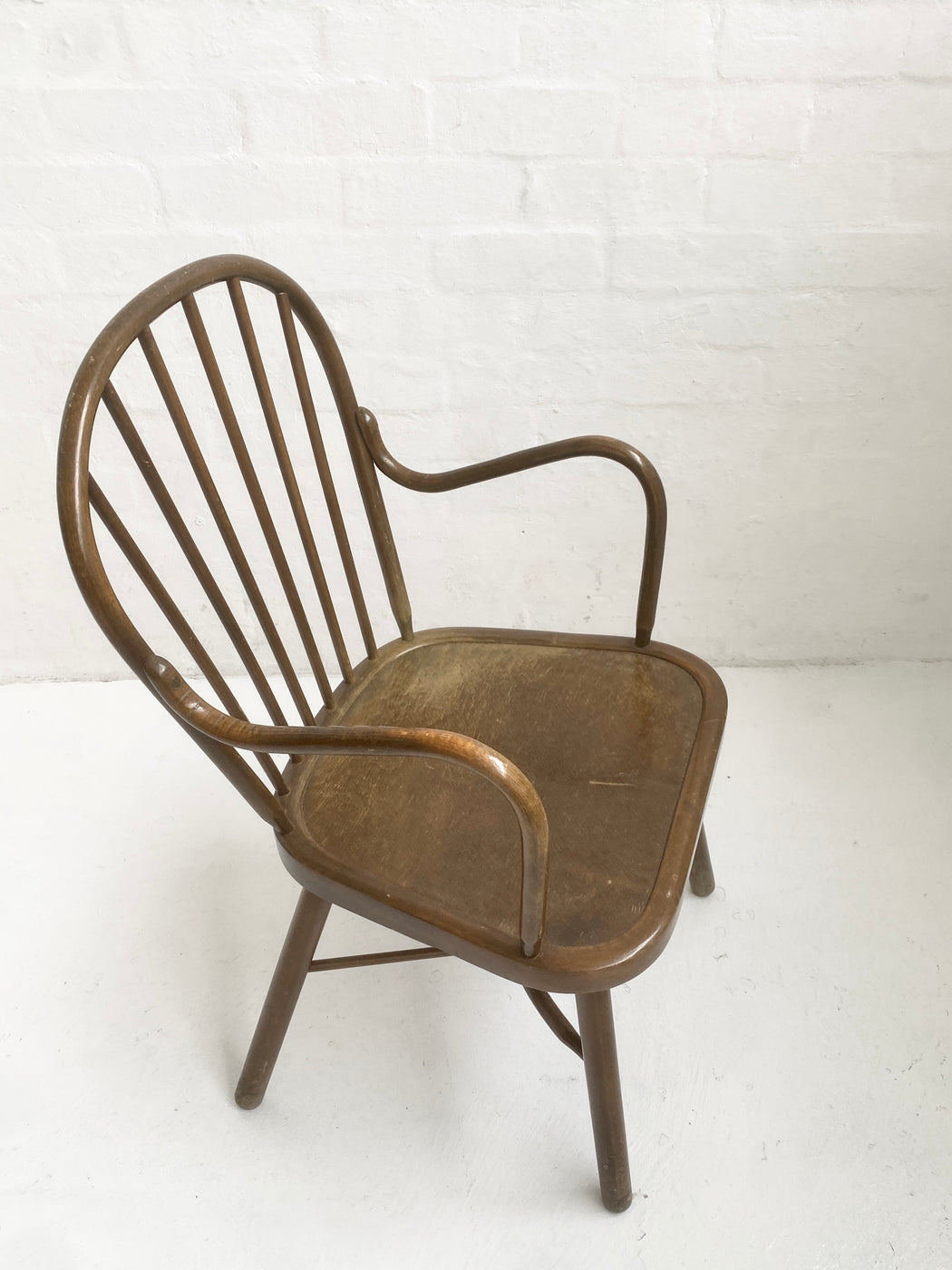Danish 1940s Spindle-back Chair
