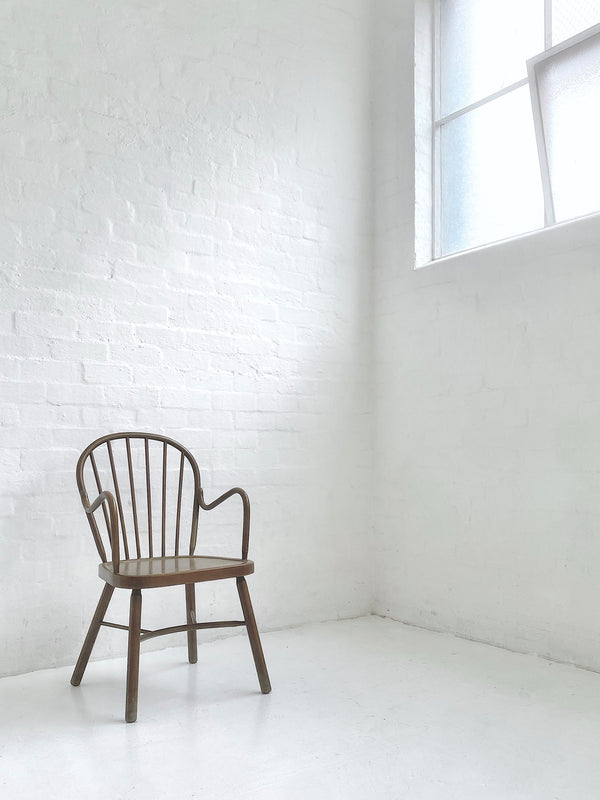 Danish 1940s Spindle-back Chair
