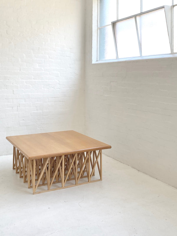 Vintage Oak Coffee Table